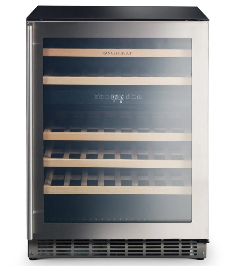 Rangemaster RDZ6046SS - Stainless steel 46 Bottle Capacity Wine Cooler - G energy