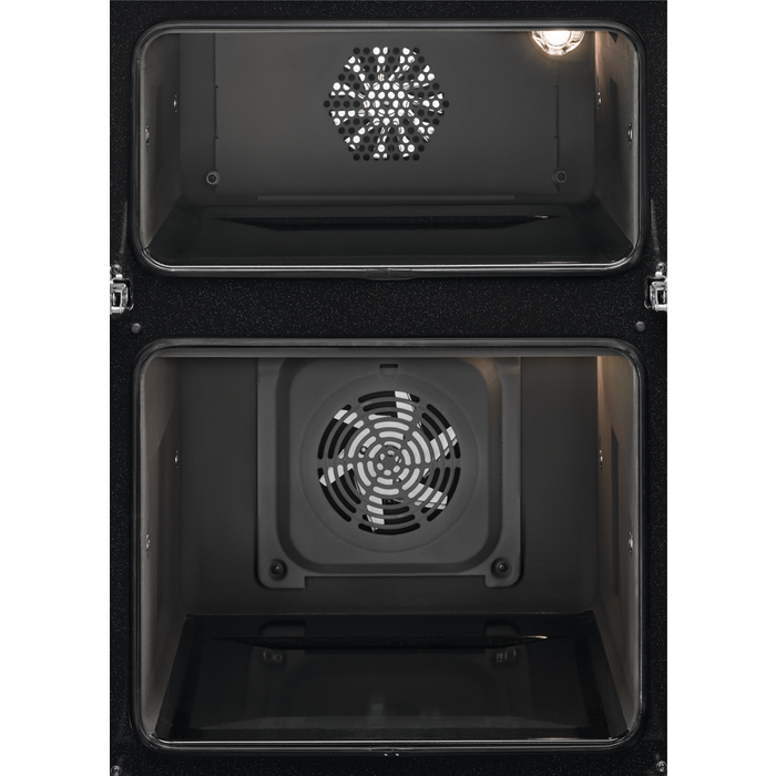 AEG DCE731110M - Stainless steel Built In Electric Double Oven - Catalytic cleaning - A energy - Display