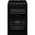 Zanussi ZCV46250BA - Black 4 Zone Cooker - A/A energy - Display