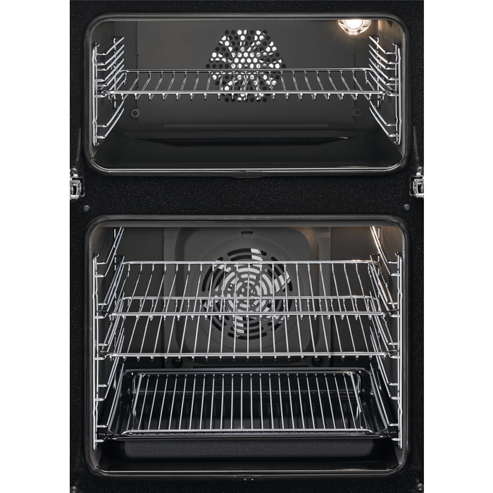 AEG DCE731110M - Stainless steel Built In Electric Double Oven - Catalytic cleaning - A energy - Display