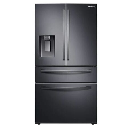 Samsung RF24R7201B1/EU - Black Freestanding Frost Free American Fridge Freezer - F energy