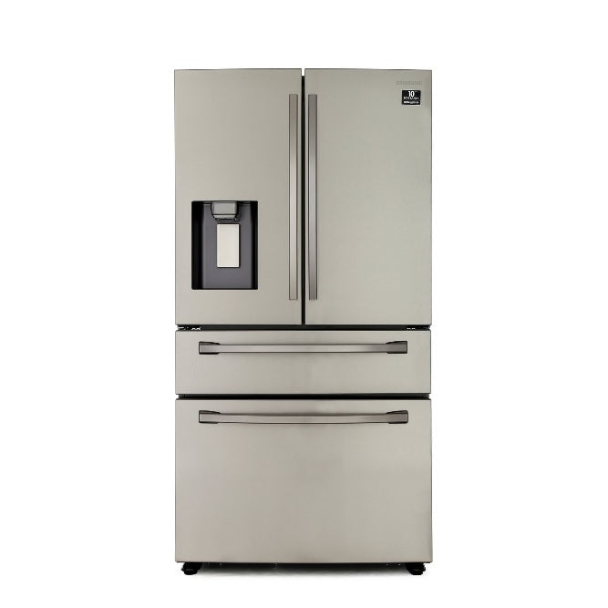 Samsung RF24R7201SR/EU - Stainless steel Freestanding  Frost Free American Fridge Freezer - F energy