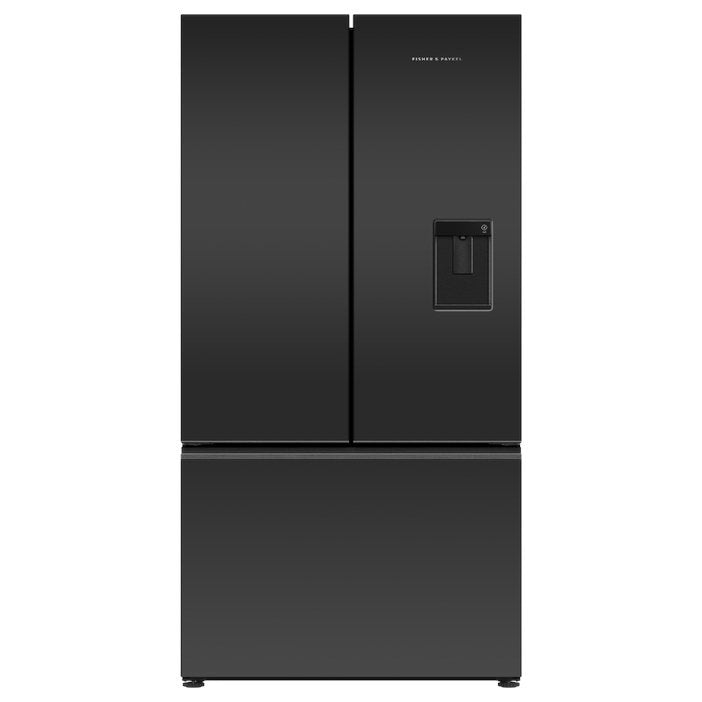 FisherPaykel RF540AZUB5 - Black Frost Free Fridge Freezer - F energy