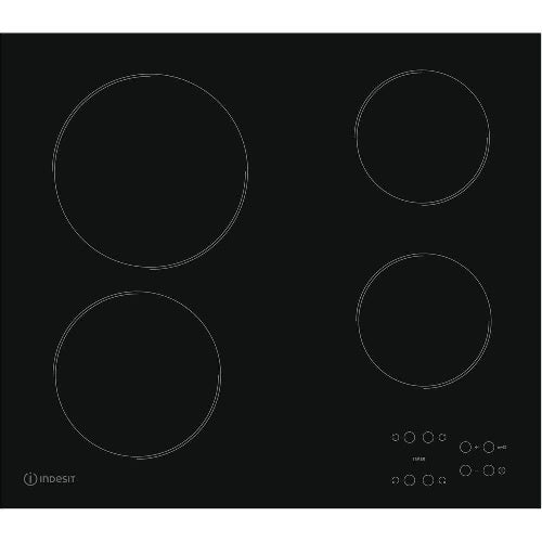 Indesit RI 161 C - Black 4 Zone Ceramic Hob