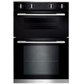 Rangemaster RMB9048BL/SS - Black Built in Electric Double Oven - A/A energy