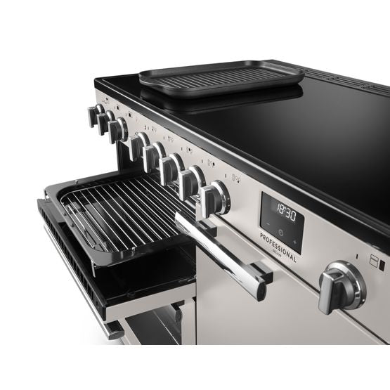 Rangemaster PRDL90EIPIVY/CM1 - Cream Range Cooker - 5 Zones - A Energy