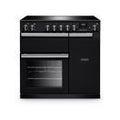 Rangemaster PR90EIPCBL/CM1 - Black Range Cooker - 147L