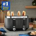 Russell Hobbs 26770 - Black 4 Slice Toaster