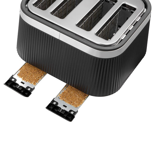 Russell Hobbs 26770 - Black 4 Slice Toaster