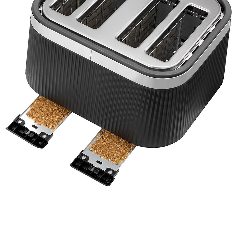 Russell Hobbs 26770 - Black 4 Slice Toaster