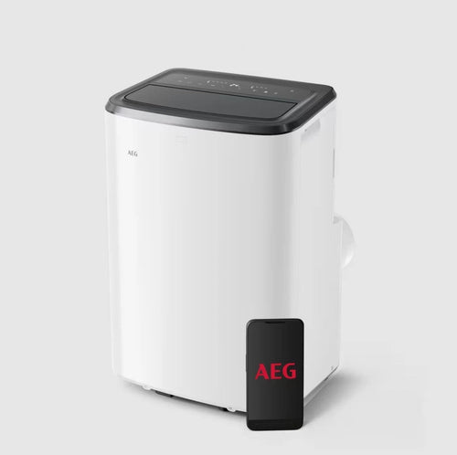 AEG AXP34U339HW - White Portable Air Conditioning Unit - 12000 BTU - A energy