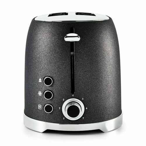 Tower T20029 - Black Glitz Sparkle 2 Slice Toaster - 800W - No Energy Rating