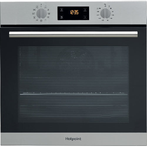 Hotpoint SA2 840 PIX - Stainless steel Built in Electric Single Oven - Pyrolytic cleaning - A+ energy