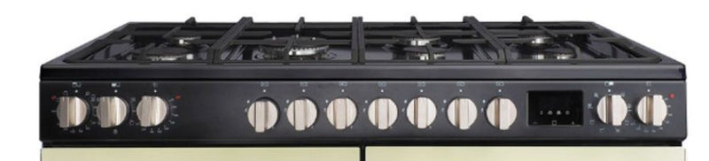 Tesla T100MCDFRCC - 100cm Multi Cavity Dual Fuel Range Cooker