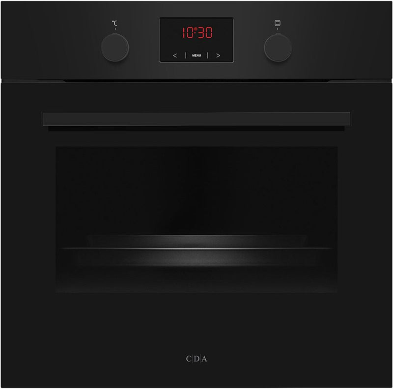 CDA SC030BL - Black 65L Single Oven - 59.5 x 59.5 x 57.0 cm - A Energy Rating