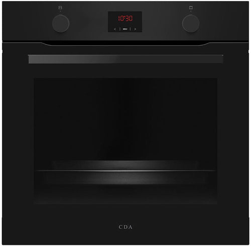 CDA SC035BL - Black 77L Built-In Electric Single Oven - A Rated