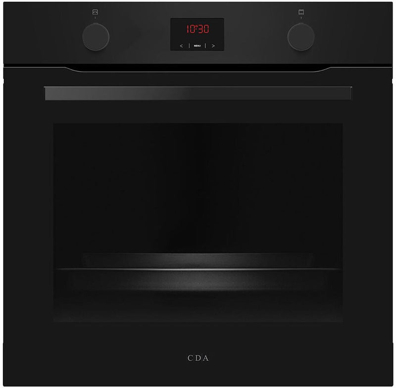 CDA SC035BL - Black 77L Built-In Electric Single Oven - A Rated