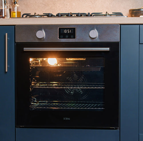 CDA SC200SS - Stainless Steel Single Oven - 76L Capacity - A energy