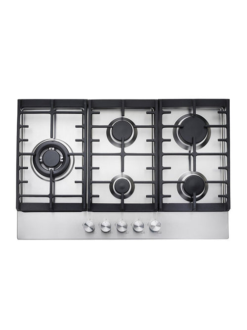 Teknix SCGH751X - Stainless steel 5 Zone Gas Hob