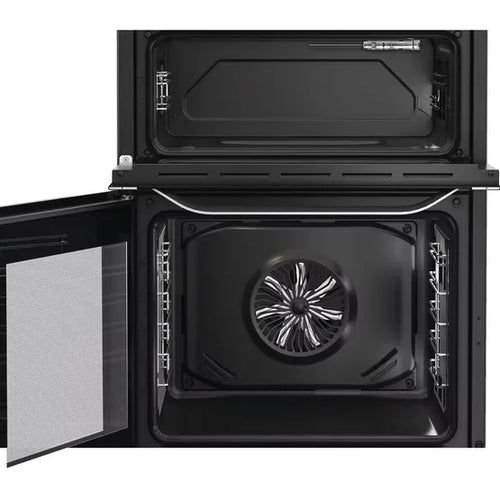 Hotpoint HDE6VDCAX - Inox 60cm Electric Double Cooker - 75L Capacity
