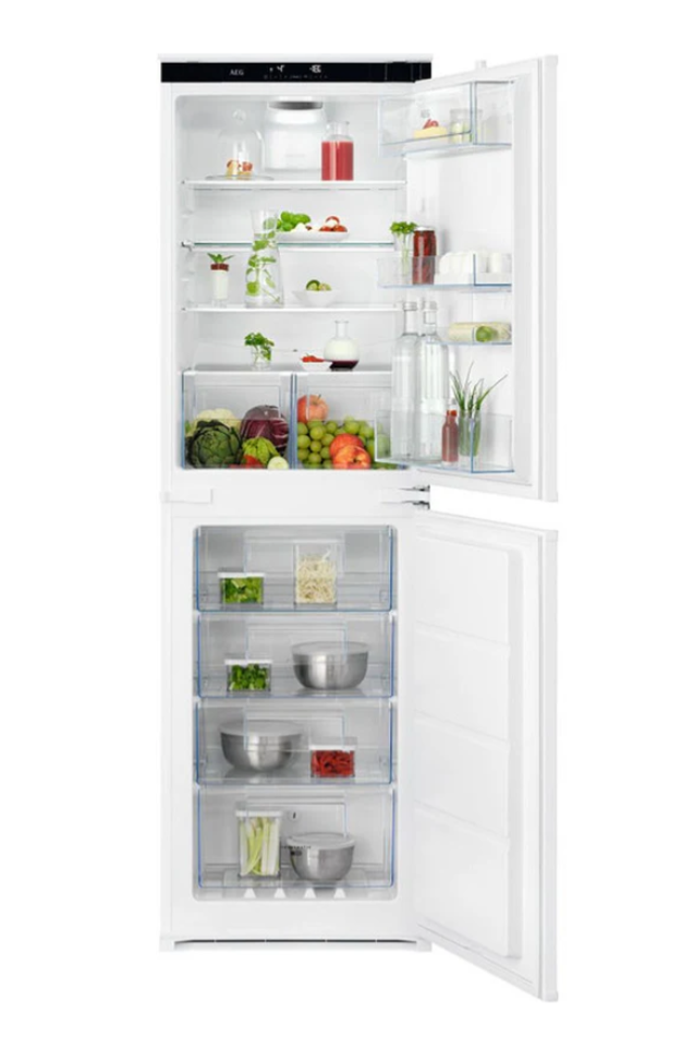 AEG OSC6T185ES - Integrated 50/50 Frost Free Fridge Freezer - E energy