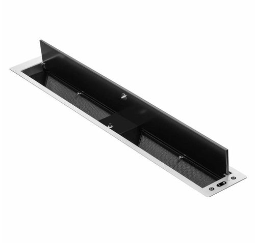 Caple PLASDD903BK 84.5cm Flip Downdraft Extractor - Black