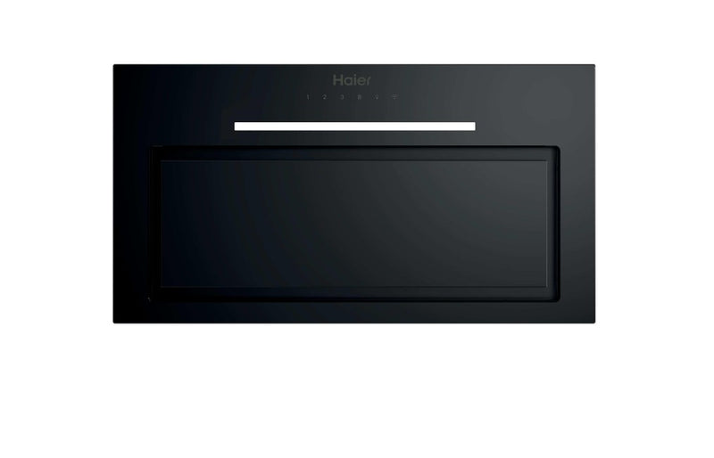 Haier HAPY5CBS2BWIFI - Black Canopy Hood - 52cm - 397m³/hr Extraction