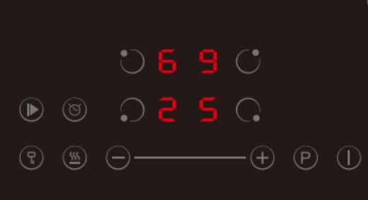 Cata UBIND60MS - Black 4 Zone Induction Hob - 60cm