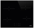 Smeg SE264TD1 - Black 4 Zone Ceramic Hob