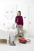 SEBO K1 Red ePower - Red Vacuum Cleaner - 3.0L Capacity
