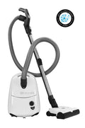 SEBO AIRBELT E3 PREMIUM +BOOST 2.0 - White Vacuum Cleaner - 3.5L Capacity