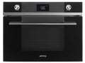 Smeg SF4102MCN - Black Built in Electric Microwave