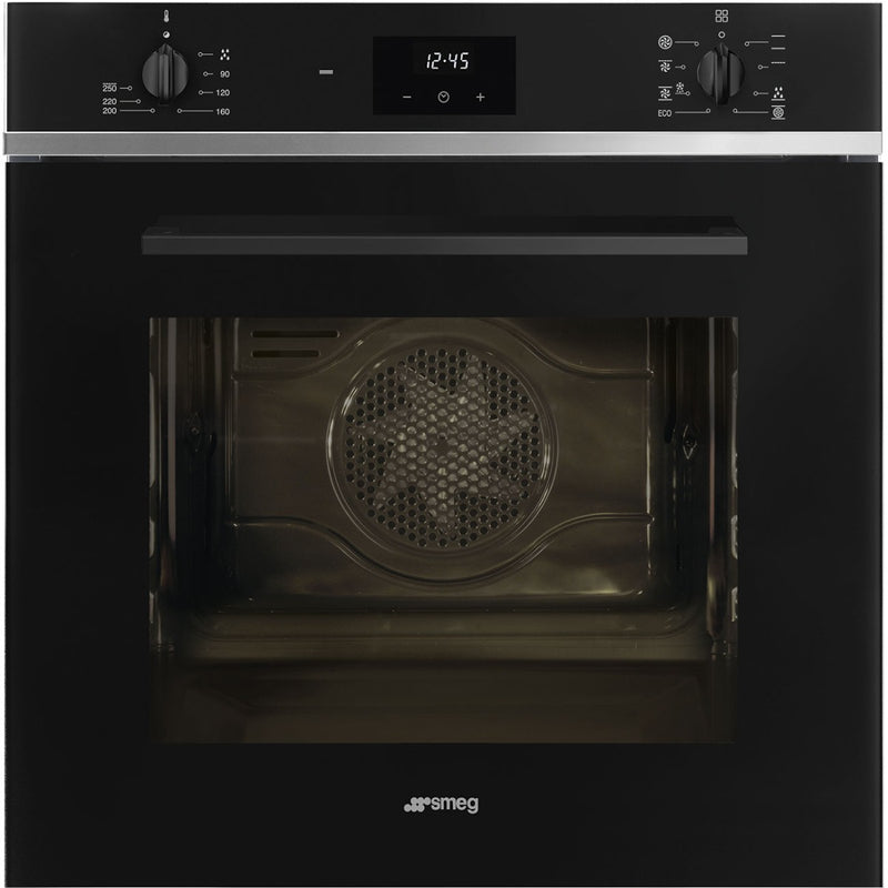 Smeg SF6400TB - Black Built in Electric Single Oven - Steam Assisted cleaning - A energy