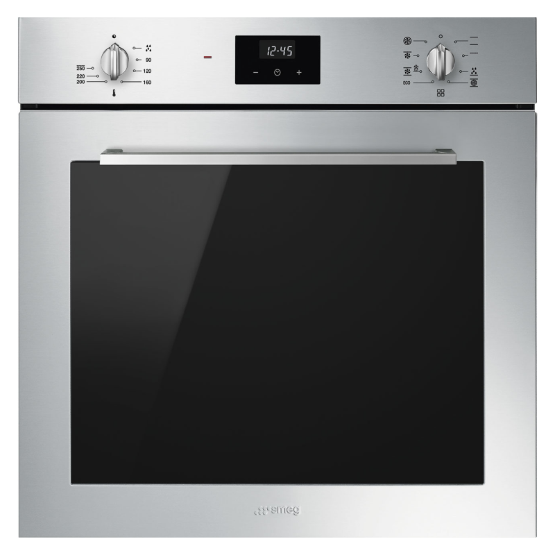 Smeg SF6400TVX - Stainless steel Electric Single Oven - Steam Assisted cleaning - A energy