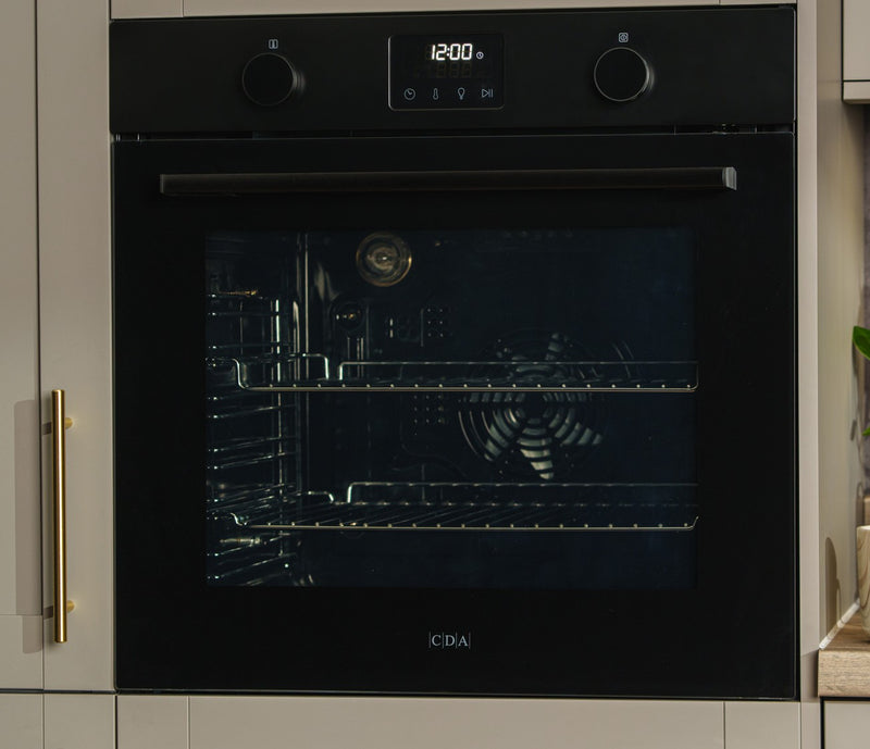 CDA SC500BL - Black Single Oven - 76L Capacity - A Rated