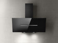 Elica SHY-BLK-90 - Black Glass Chimney Cooker Hood - 90cm - A Energy