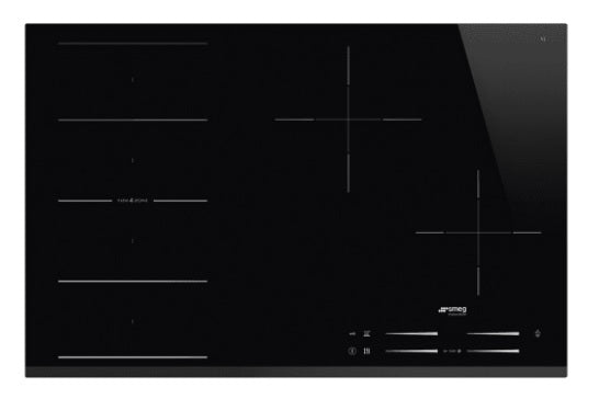 Smeg SI1F7845B - Black 4 Zone Induction Hob