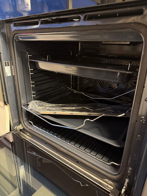 Hotpoint SI6 871 SP BL - Black Built in Electric Single Oven - Pyrolytic cleaning - A+ energy - Display