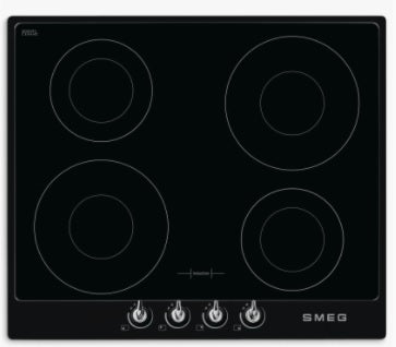 Smeg SI964NM - Black 4 Zone Induction Hob