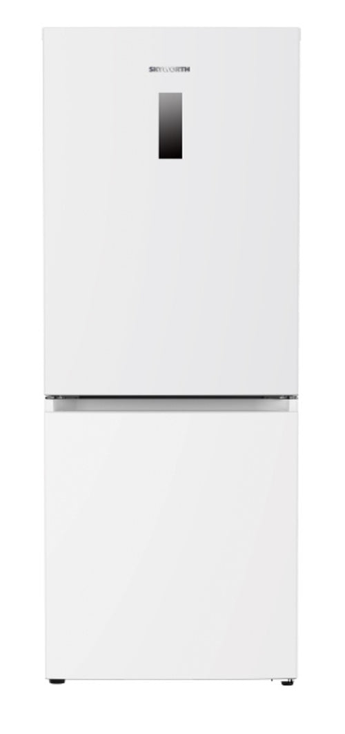 SIA SNF1850WE 290L combi fridge freezer, no frost, White, E Energy Rated