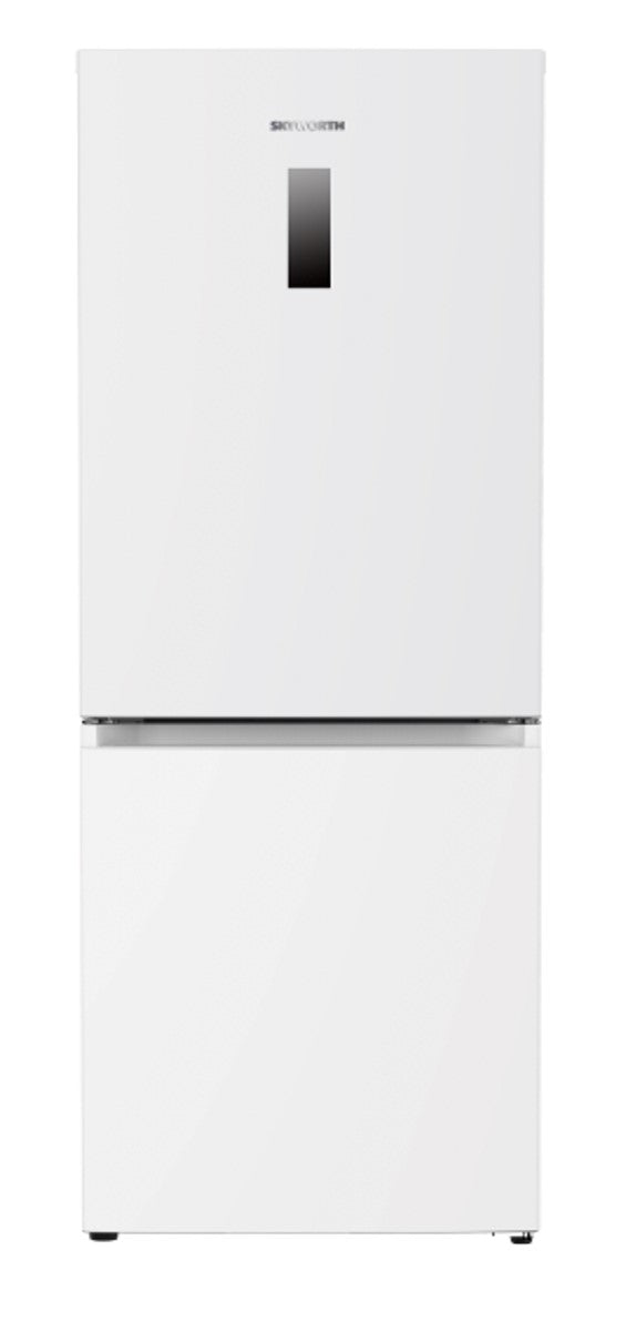 SIA SNF1850WE 290L combi fridge freezer, no frost, White, E Energy Rated