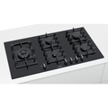 Siemens EP9A6SB90 - Black 5 Zone Gas Hob