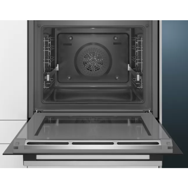 Siemens HR578G5S6B - Black Built in Single Oven - A energy