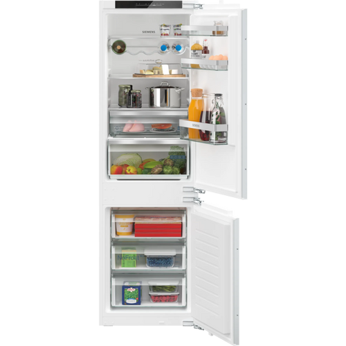 Siemens KI86NHFE0 - Stainless Steel 54.1cm Integrated Fridge Freezer - 172cm Tall - E Energy Rating