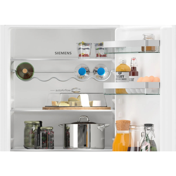 Siemens KI86NHFE0 - Stainless Steel 54.1cm Integrated Fridge Freezer - 172cm Tall - E Energy Rating