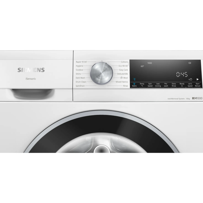 Siemens WG54G202GB - White Freestanding 10KG Washing Machine - 1400 RPM - A energy