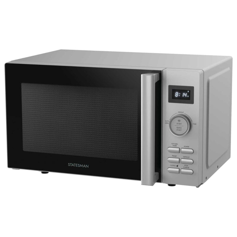 Statesman SKMS0820DSS - Stainless steel Freestanding Electric Microwave - Display