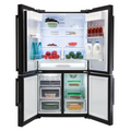Smeg FQ60NDF - Black Frost Free Fridge Freezer - F energy - Display