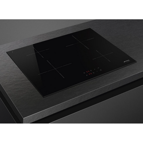 Smeg SI2641D - Black 4 Zone Electric Hob - Display