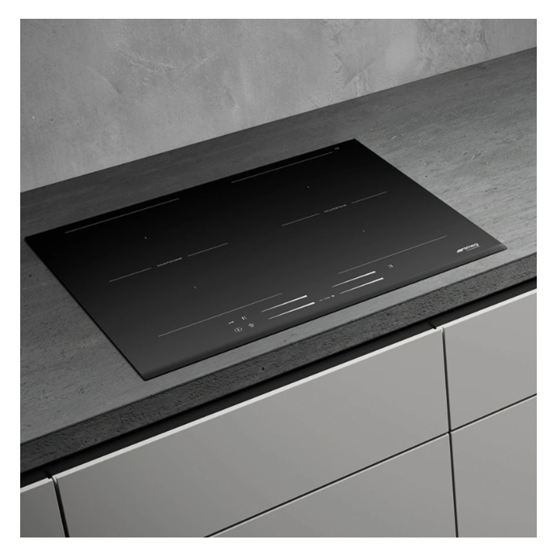 Smeg SI2M7643B - Black 4 Zone Induction Hob